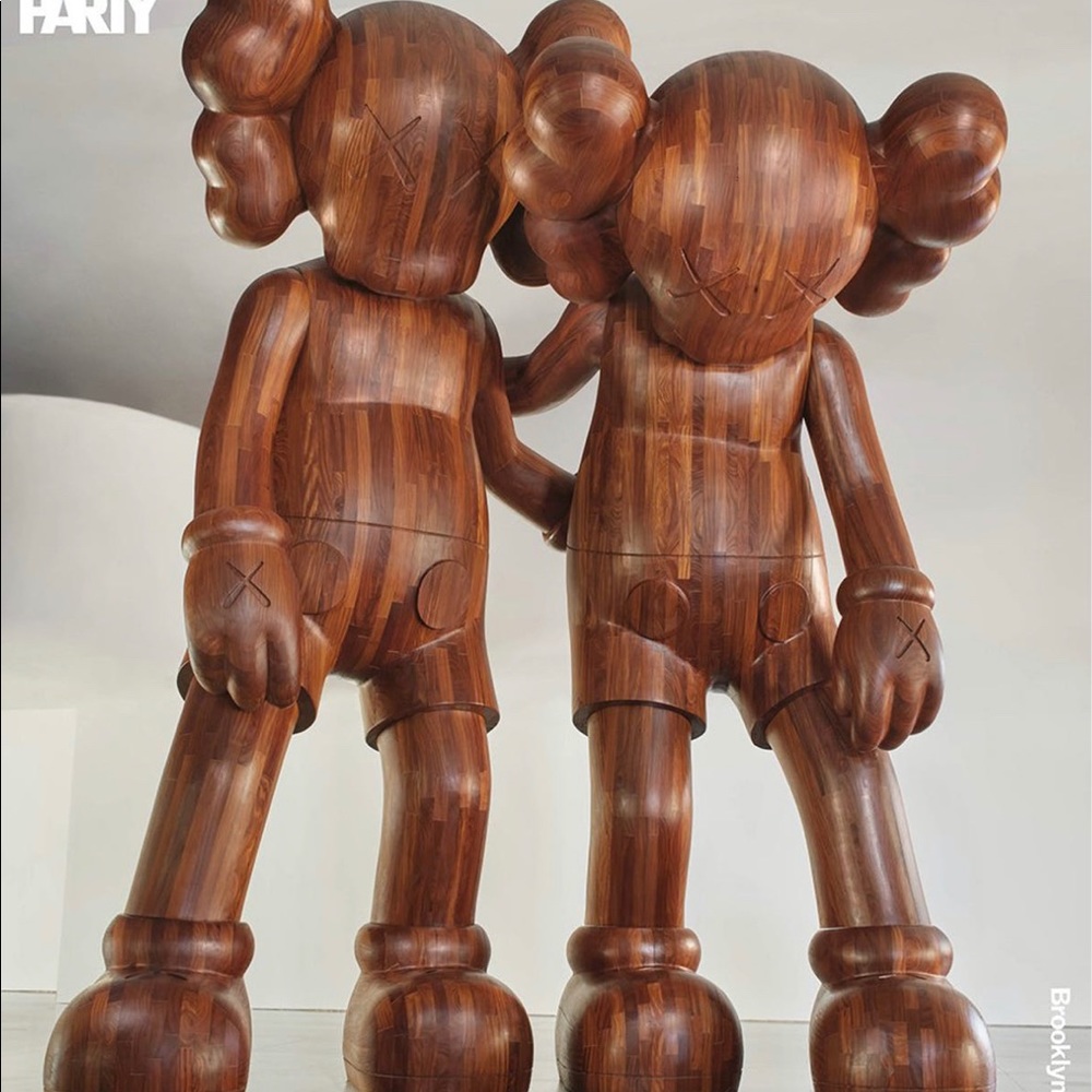 Kaws what party brooklyn museum along the way post